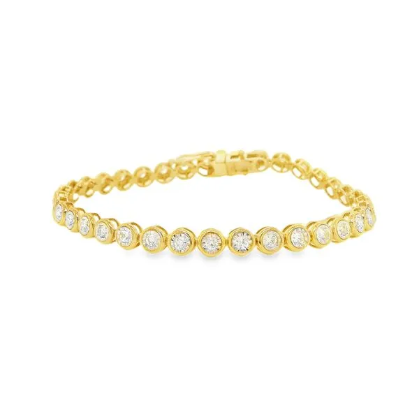 14K Yellow Gold Tennis Diamond Bracelet 1.12 CTW Koerbers Fine Jewelry Inc New Albany, IN