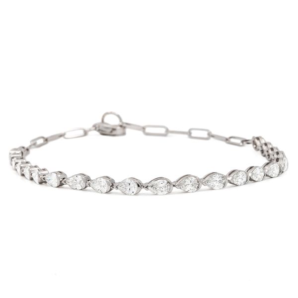 14K White Gold Tennis Diamond Bracelet Koerbers Fine Jewelry Inc New Albany, IN