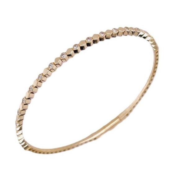 14K Yellow Gold Diamond Bangle Bracelet Koerbers Fine Jewelry Inc New Albany, IN