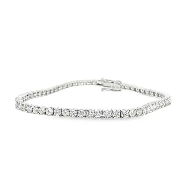 14K White Gold Diamond Tennis Bracelet 4.17 CTW Koerbers Fine Jewelry Inc New Albany, IN