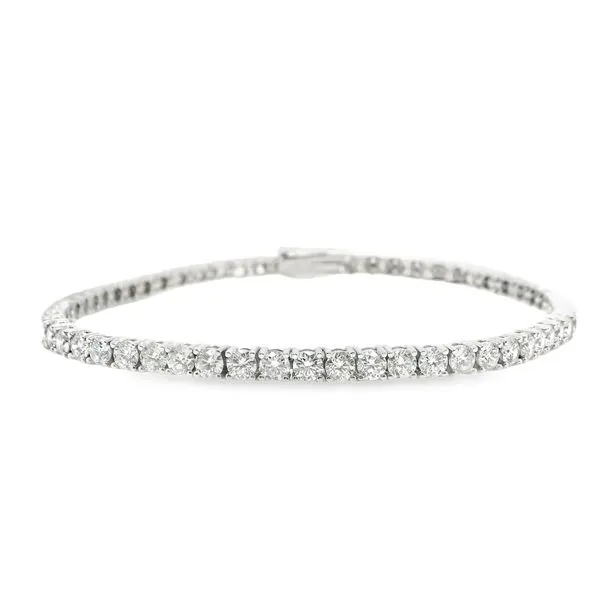 14K White Gold Diamond Tennis Bracelet 5.68 CTW Koerbers Fine Jewelry Inc New Albany, IN