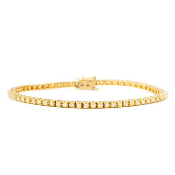 14K Yellow Gold Diamond Tennis Bracelet 1.15 CTW Koerbers Fine Jewelry Inc New Albany, IN