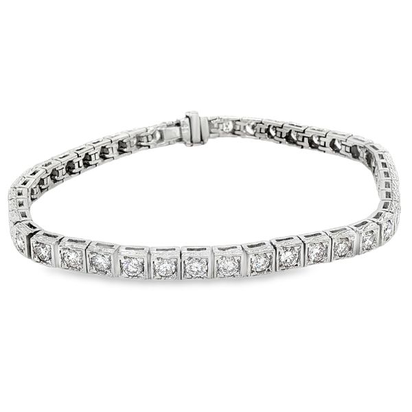 Platinum Diamond Tennis Bracelet 6 CTW Koerbers Fine Jewelry Inc New Albany, IN