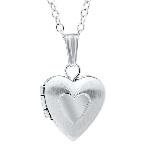 Sterling Silver Heart Locket Koerbers Fine Jewelry Inc New Albany, IN