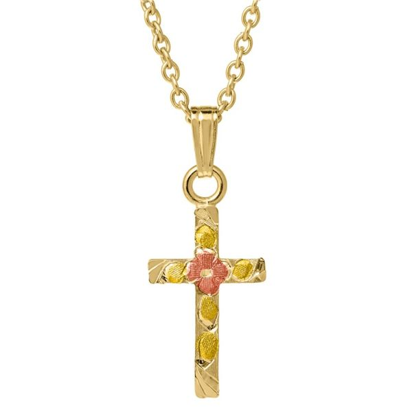 14K Yellow Gold Filled Cross Pendant Koerbers Fine Jewelry Inc New Albany, IN