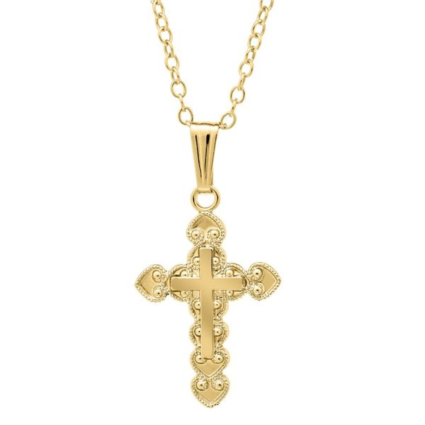 14K Yellow Gold Filled Cross Koerbers Fine Jewelry Inc New Albany, IN