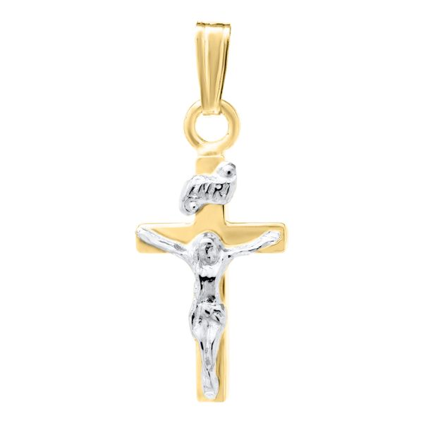 14K Yellow Gold Filled Cross Image 2 Koerbers Fine Jewelry Inc New Albany, IN