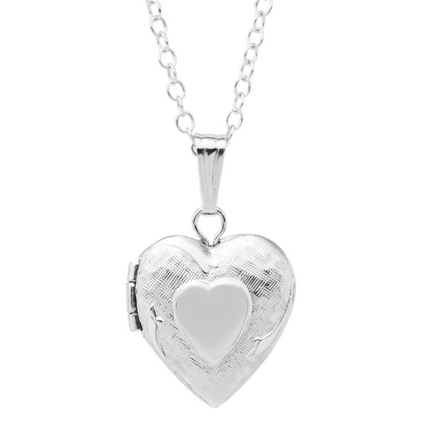Sterling Silver Heart Struck Locket Koerbers Fine Jewelry Inc New Albany, IN