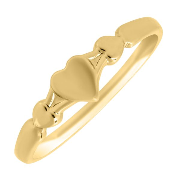 10K Yellow Gold Heart Ring Koerbers Fine Jewelry Inc New Albany, IN