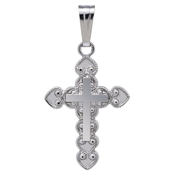 Sterling Silver Ornate Cross Image 2 Koerbers Fine Jewelry Inc New Albany, IN