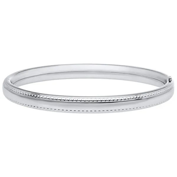 Sterling Silver Beaded Edge Children's Bracelet Koerbers Fine Jewelry Inc New Albany, IN