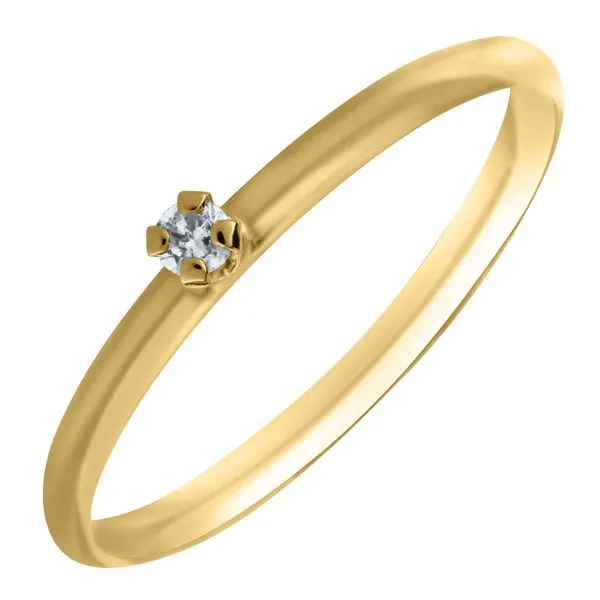 10K Yellow Gold Children's Diamond Ring Koerbers Fine Jewelry Inc New Albany, IN