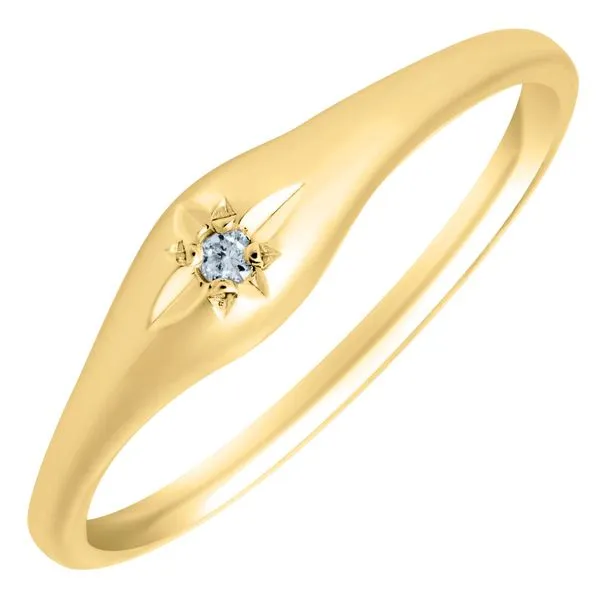 14K Gold Children's Diamond Ring Koerbers Fine Jewelry Inc New Albany, IN