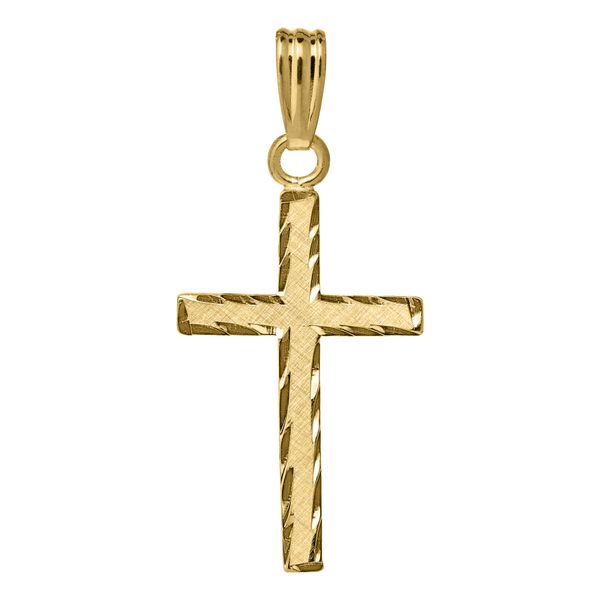 Children's 14K Gold Filled Cross Necklace Image 2 Koerbers Fine Jewelry Inc New Albany, IN