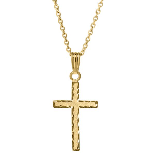 Children's 14K Gold Filled Cross Necklace Koerbers Fine Jewelry Inc New Albany, IN
