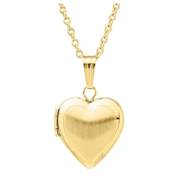 14K Gold Filled Children's Heart Locket Koerbers Fine Jewelry Inc New Albany, IN