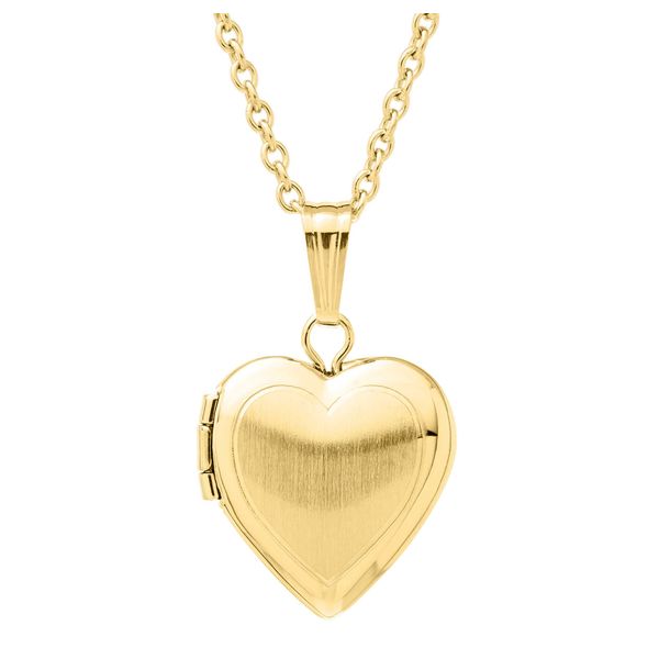 14K Gold Filled Children's Heart Locket Koerbers Fine Jewelry Inc New Albany, IN