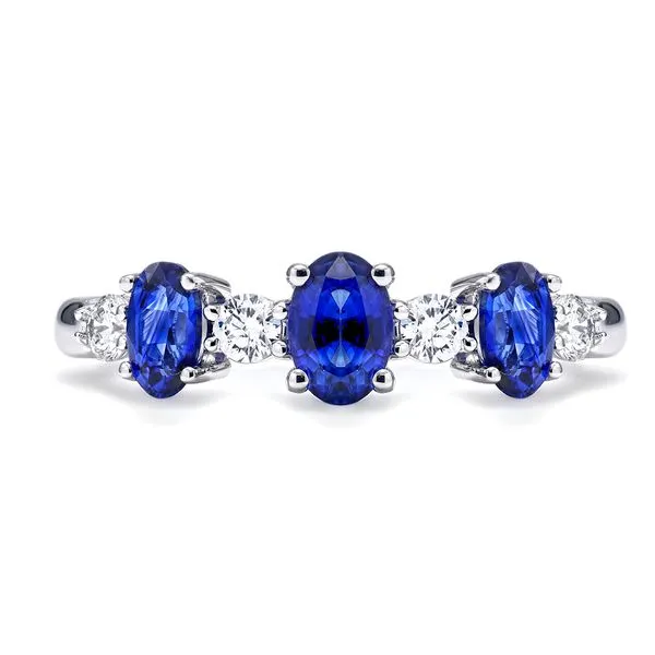 18K White Gold Oriana Sapphire Fashion Ring Koerbers Fine Jewelry Inc New Albany, IN