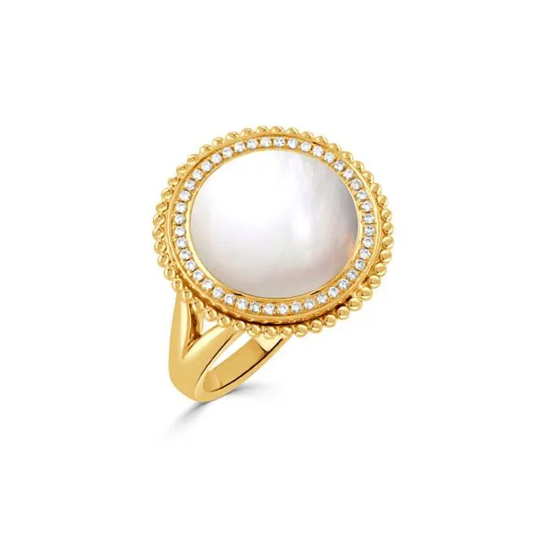 18K Yellow Gold Diamond Fashion Ring Koerbers Fine Jewelry Inc New Albany, IN