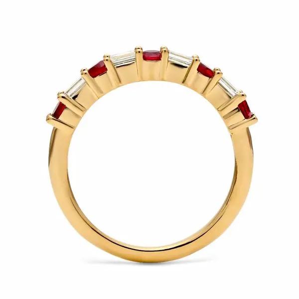 18K Yellow Gold Amalie Ruby Fashion Ring Image 2 Koerbers Fine Jewelry Inc New Albany, IN