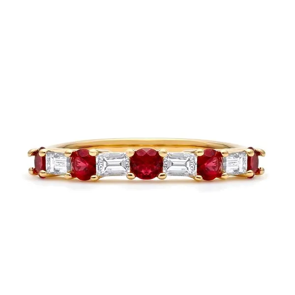 18K Yellow Gold Amalie Ruby Fashion Ring Koerbers Fine Jewelry Inc New Albany, IN