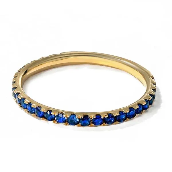 18K Yellow Gold Sapphire Ring Koerbers Fine Jewelry Inc New Albany, IN