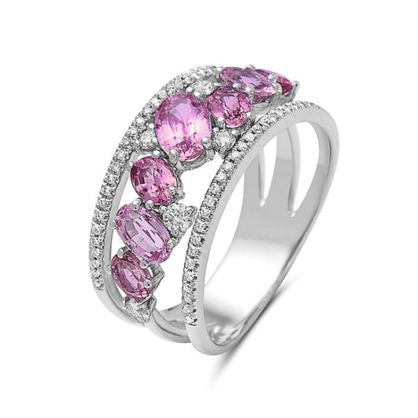 14K Yellow Gold Sapphire and Diamond Fashion Ring Koerbers Fine Jewelry Inc New Albany, IN