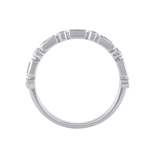 14K White Gold Sapphires and Diamonds Fashion Ring Image 2 Koerbers Fine Jewelry Inc New Albany, IN