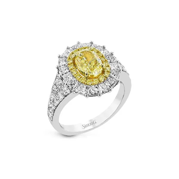 18K Yellow and White Gold Yellow Diamond Ring Koerbers Fine Jewelry Inc New Albany, IN