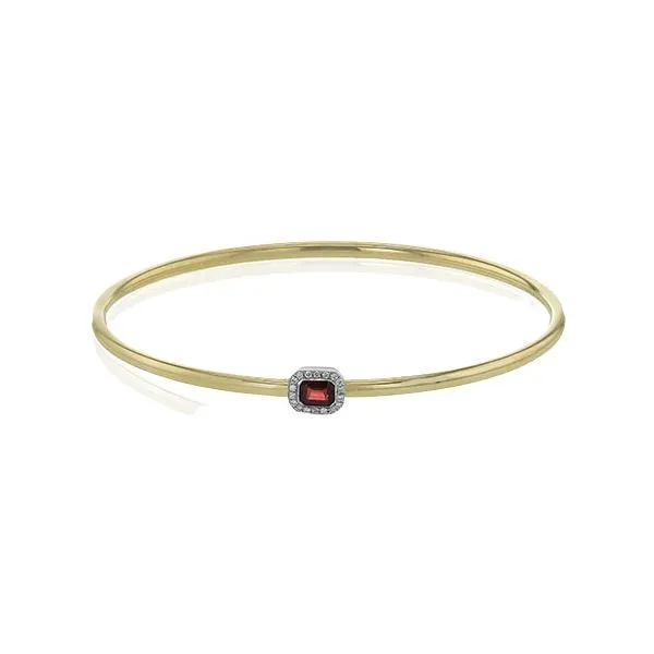 18K Two-Tone White and Yellow Gold Ruby Bracelet Koerbers Fine Jewelry Inc New Albany, IN