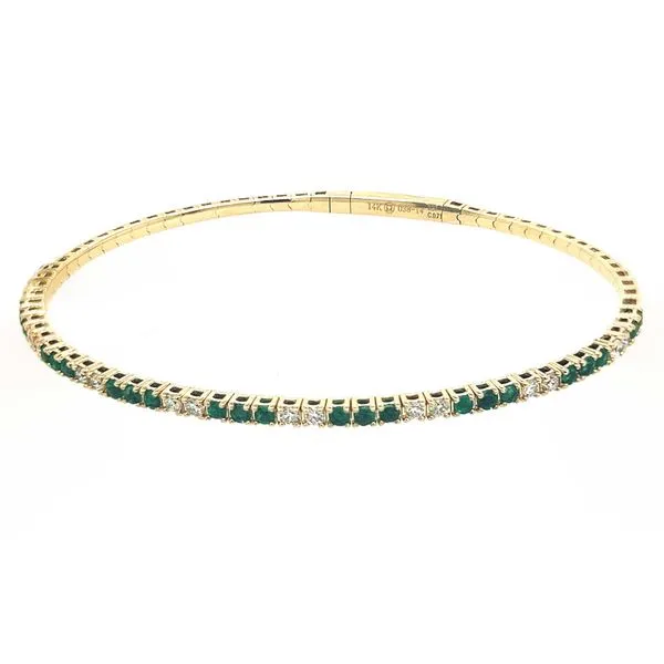 14K Yellow Gold Mutli Colored Sapphire Bracelet Koerbers Fine Jewelry Inc New Albany, IN