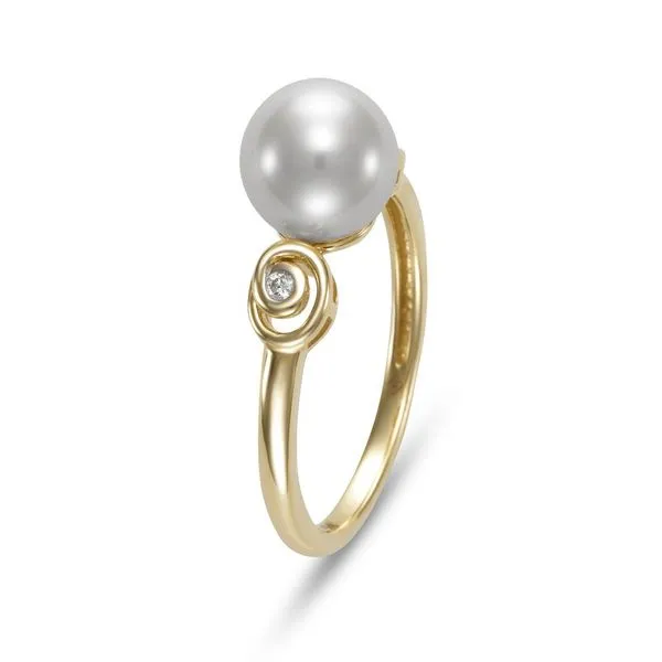 14K Yellow Gold Freshwater Pearl Ring Image 2 Koerbers Fine Jewelry Inc New Albany, IN