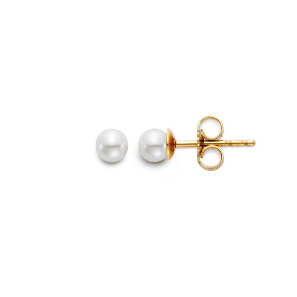 14K Yellow Gold Pearl Stud Earrings Koerbers Fine Jewelry Inc New Albany, IN