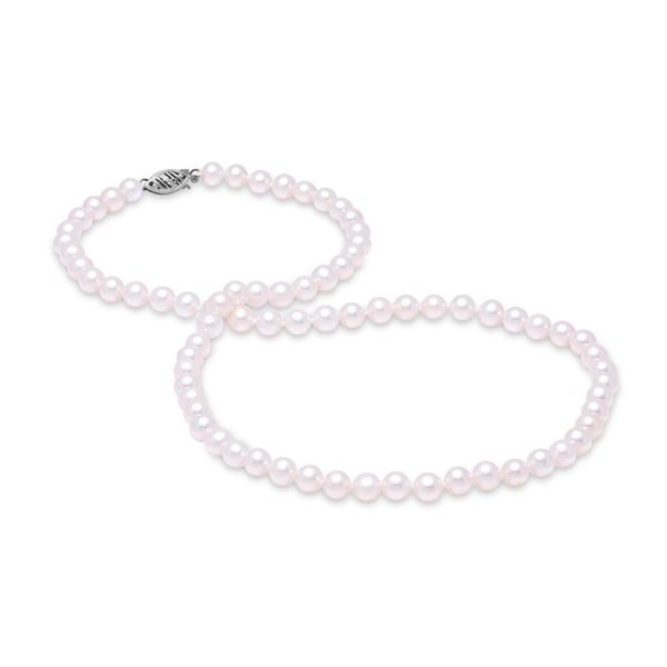 14K White Gold Freshwater Pearl Strand Koerbers Fine Jewelry Inc New Albany, IN