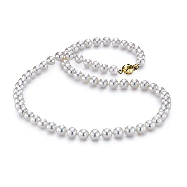 14K Yellow Gold Freshwater Pearl Strand Necklace Koerbers Fine Jewelry Inc New Albany, IN
