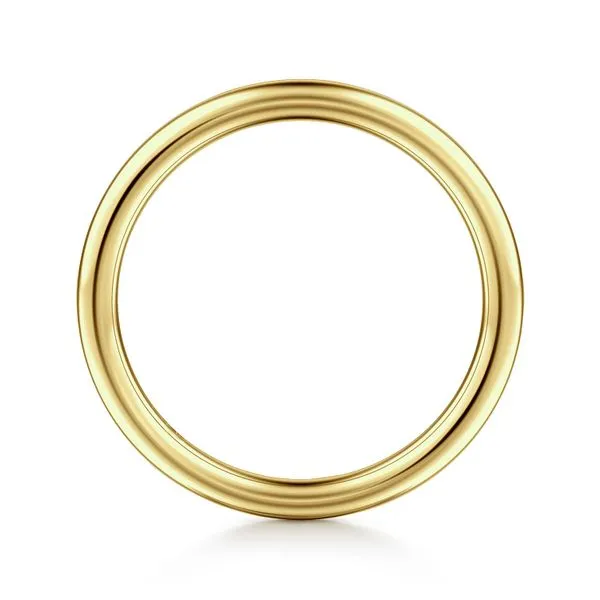 14K Yellow Gold Matching Wedding Band Image 2 Koerbers Fine Jewelry Inc New Albany, IN