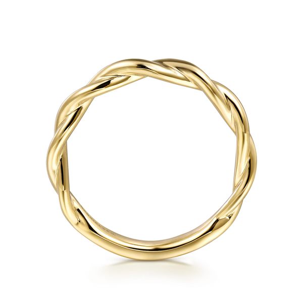 14K Yellow Gold Matching Wedding Band Image 2 Koerbers Fine Jewelry Inc New Albany, IN