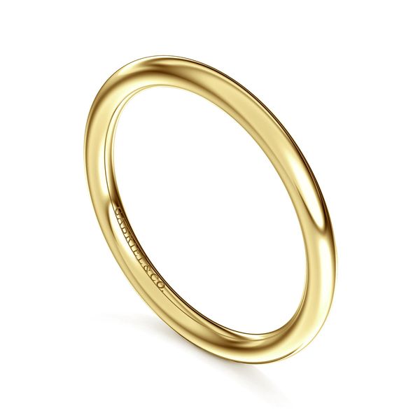 14K Yellow Gold Matching Wedding Band Image 2 Koerbers Fine Jewelry Inc New Albany, IN