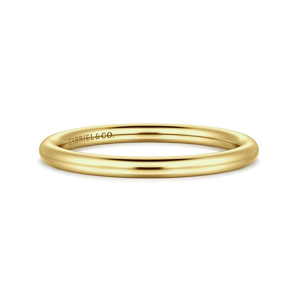 14K Yellow Gold Matching Wedding Band Koerbers Fine Jewelry Inc New Albany, IN