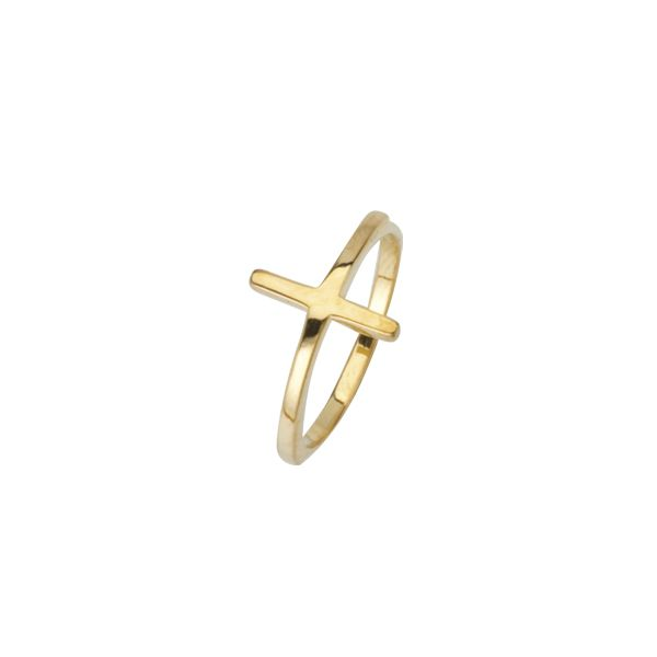 14K Yellow Gold Cross Ring Koerbers Fine Jewelry Inc New Albany, IN