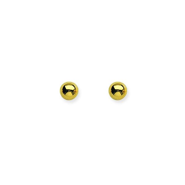 14K Yellow Gold Ball Stud Earrings Koerbers Fine Jewelry Inc New Albany, IN