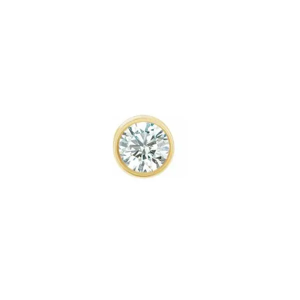 14K Yellow Gold Diamond Single Stud Earring Koerbers Fine Jewelry Inc New Albany, IN