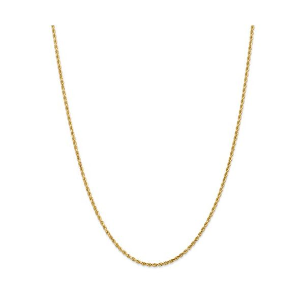 14K Yellow Gold Diamond-Cut Rope Chain Koerbers Fine Jewelry Inc New Albany, IN