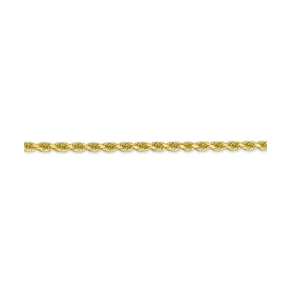 10K Yellow Gold Diamond-Cut Rope Chain Image 2 Koerbers Fine Jewelry Inc New Albany, IN