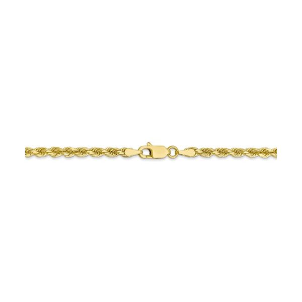 10K Yellow Gold Diamond-Cut Rope Chain Image 3 Koerbers Fine Jewelry Inc New Albany, IN