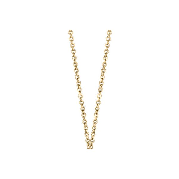 18K Yellow Gold Cable Chain 18