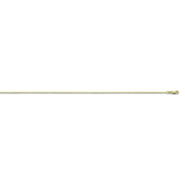 14K Yellow Gold Box Chain 18