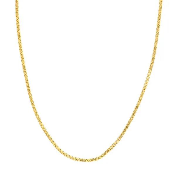 14K Yellow Gold Hollow Round Box Chain Koerbers Fine Jewelry Inc New Albany, IN