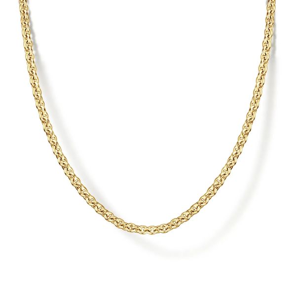 14K Yellow Gold Link Chain Necklace Koerbers Fine Jewelry Inc New Albany, IN