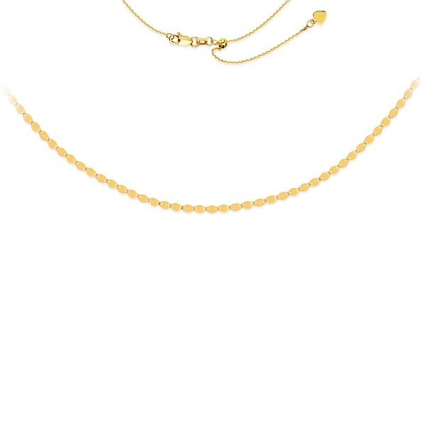 14K Yellow Gold Valentino Choker Necklace Koerbers Fine Jewelry Inc New Albany, IN